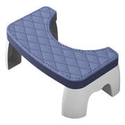 Ergonomisk toalettpall – bättre komfort, blå
