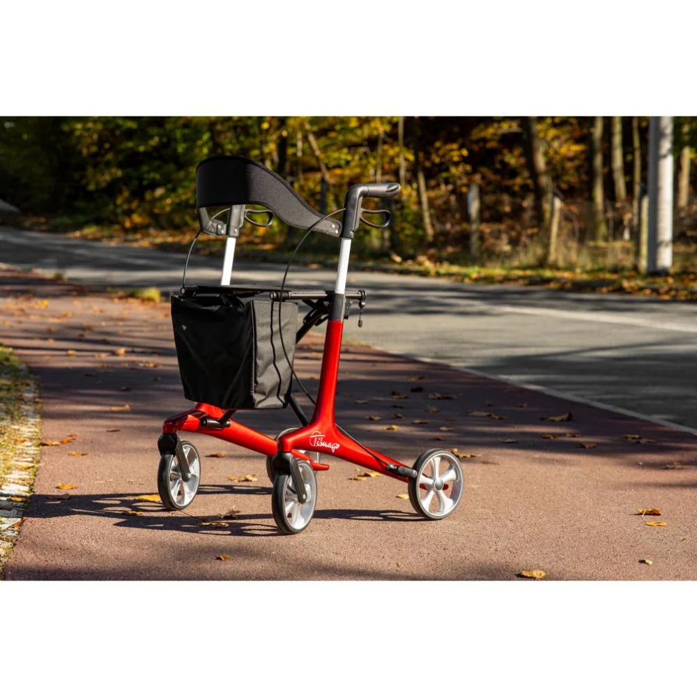 FUTURO RED Kolfiberrollator 5,3 kg | TIMAGO