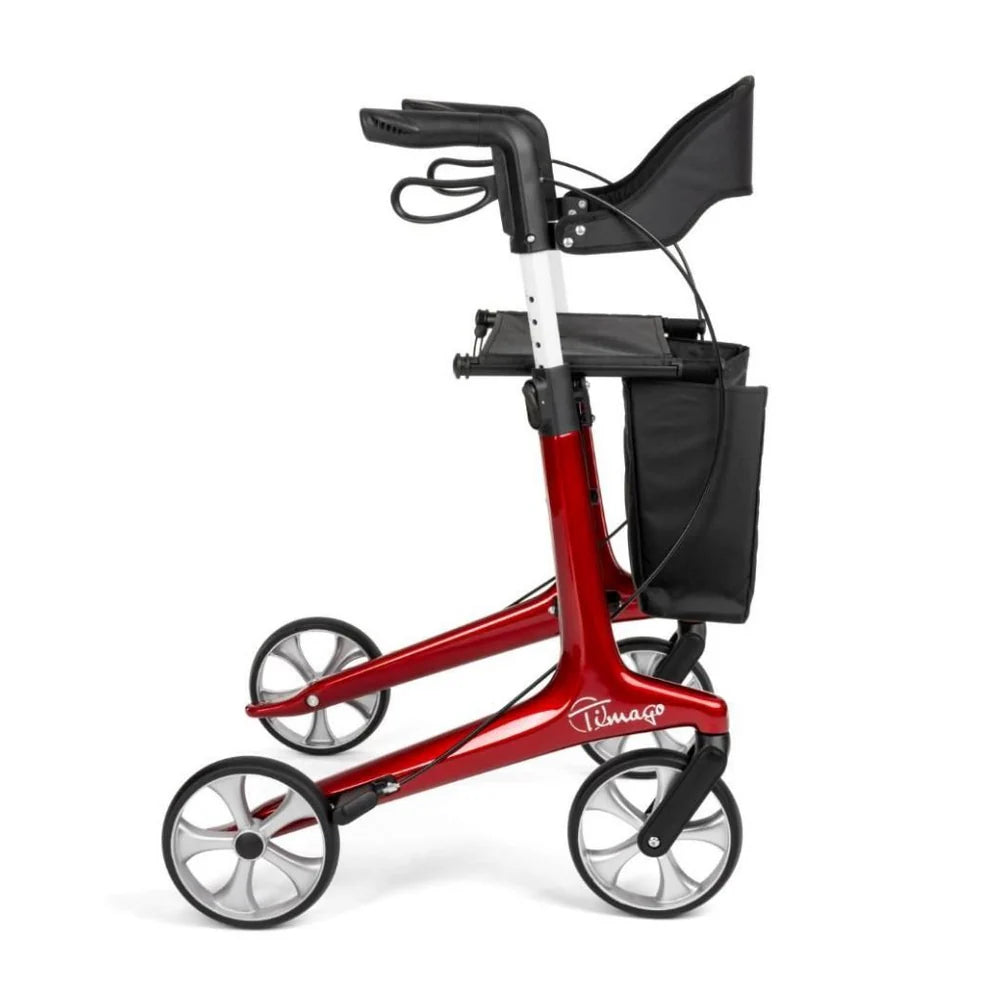 FUTURO RED Kolfiberrollator 5,3 kg | TIMAGO