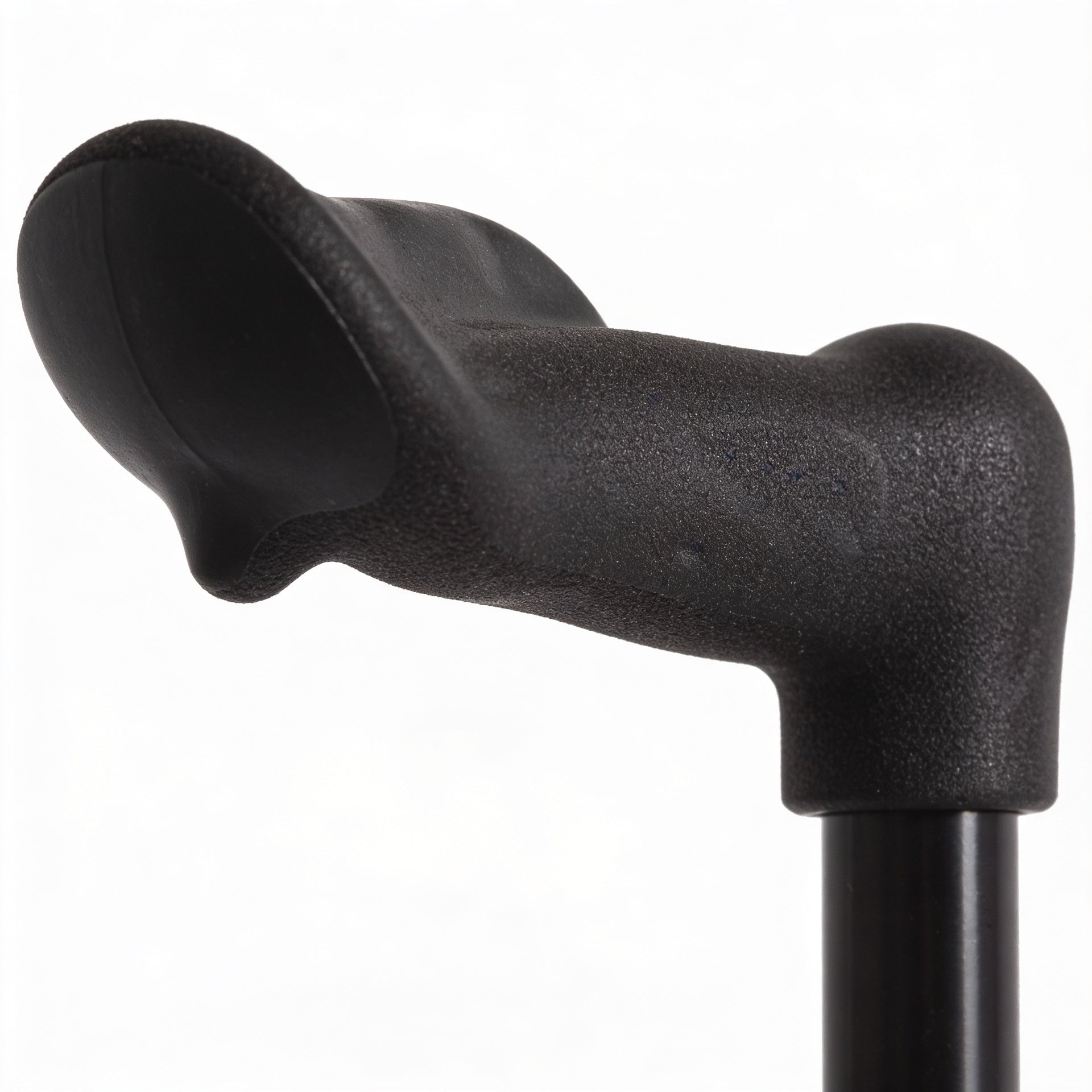 Justerbar ergonomisk käpp | Svart (högerhänt)