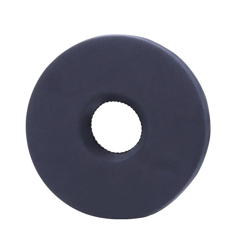Sort Donut Sitt- & Golvkudde