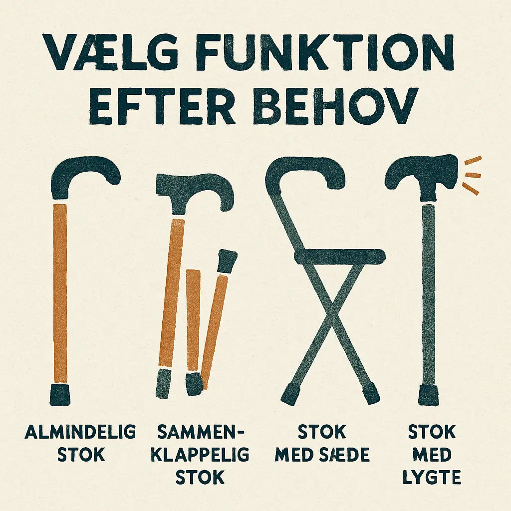 Välj funktion efter behov